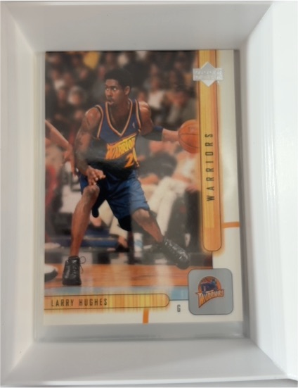 2001-02 Upper Deck #50 Larry Hughes — front