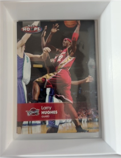 2005-06 NBA Hoops #13 Larry Hughes — front