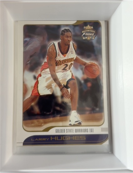 2001-02 Fleer Focus #12 Larry Hughes — front