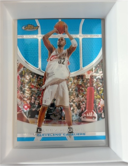 2005-06 Topps Finest #75 Larry Hughes — front