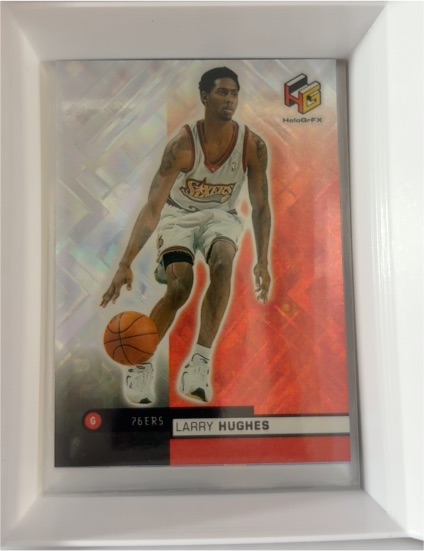 1999-00 Upper Deck HoloGrFX #42 Larry Hughes — front