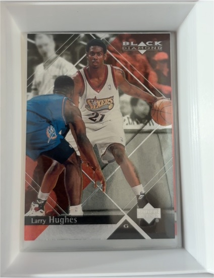 1999-00 Upper Deck Black Diamond #62 Larry Hughes — front