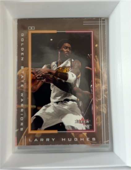 2001-02 Fleer Genuine #1 Larry Hughes — front