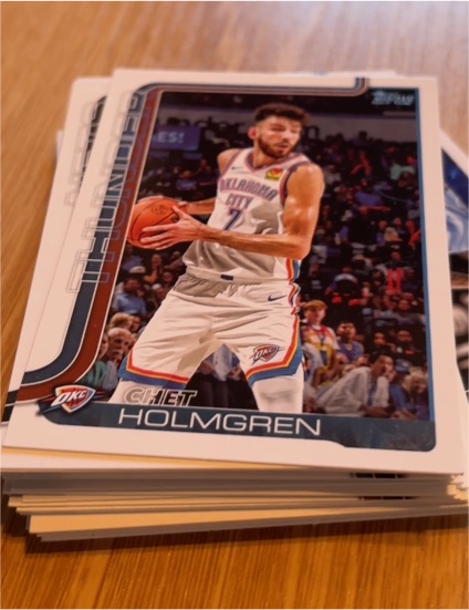 2025-26 Topps #118 Chet Holmgren — front