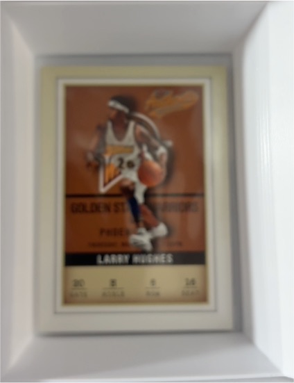 2001-02 Fleer Authentix #8 Larry Hughes — front