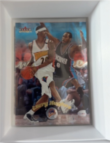 2000-01 Fleer Mystique #52 Larry Hughes — front