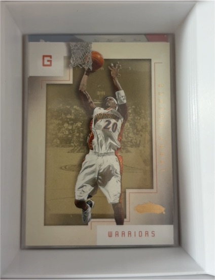 2002-03 Fleer Showcase #20 Gilbert Arenas — front