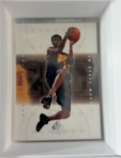 2000-01 Upper Deck SP Authentic #26 Larry Hughes — front