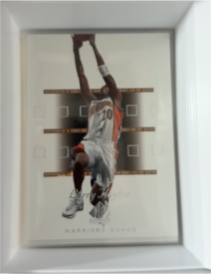 2001-02 SP Authentic #27 Larry Hughes — front