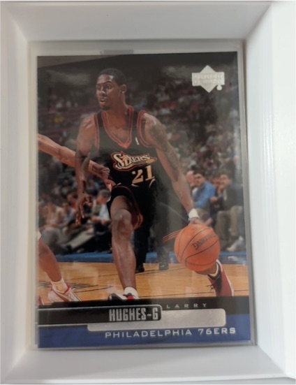 1999-00 Upper Deck #91 Larry Hughes — front
