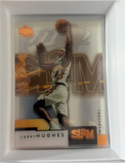 2000-01 Upper Deck Slam #18 Larry Hughes — front