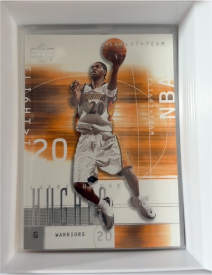 2003 Upper Deck Inspirations #24 Jason Richardson Rookie Card — front