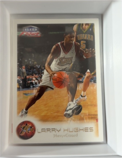 1999-00 Fleer Focus #63 Larry Hughes — front