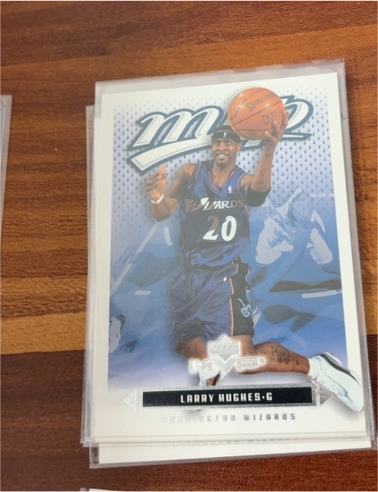 2003-04 Upper Deck MVP #193 Larry Hughes — front