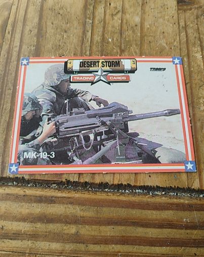 1991 Spectra Star Desert Storm #46 MK-19-3 — front