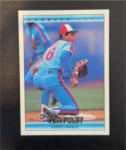 1992 Donruss #538 Tom Foley — front
