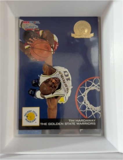 1993-94 NBA Hoops Scoops 5th Anniversary #HS9 Tim Hardaway — front