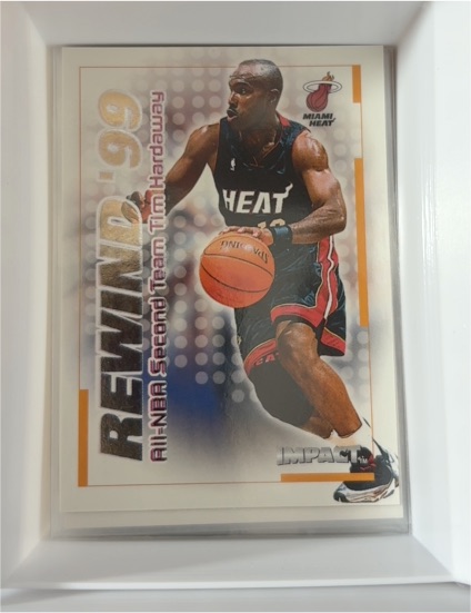 1999-00 Skybox Impact Rewind '99 #24RN Tim Hardaway — front