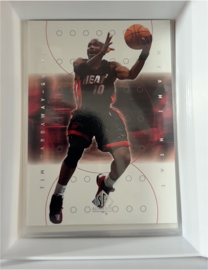 2000-01 SP Authentic #44 Tim Hardaway Miami Heat — front