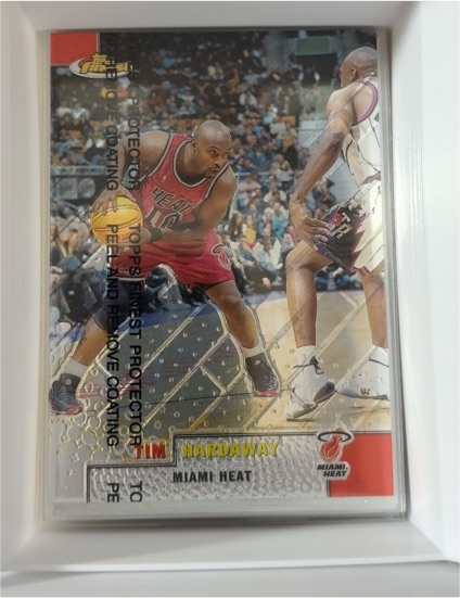 1999-00 Topps Finest #66 Tim Hardaway — front