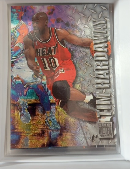 1996-97 Fleer Metal #52 Tim Hardaway — front