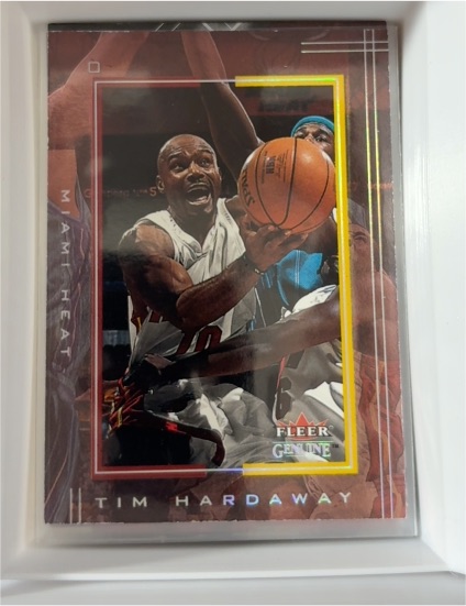 2001-02 Fleer Genuine #83 Tim Hardaway — front