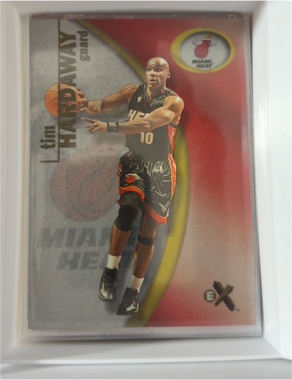 2000-01 Fleer E-X #44 Tim Hardaway — front