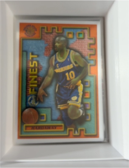 1995-96 Topps Finest #M26 Tim Hardaway — front