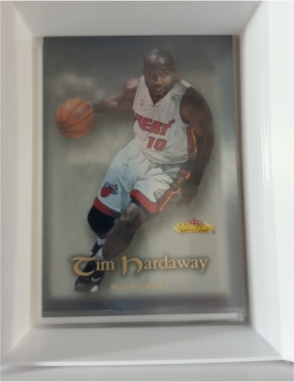 2000-01 Fleer Showcase #77 Tim Hardaway — front