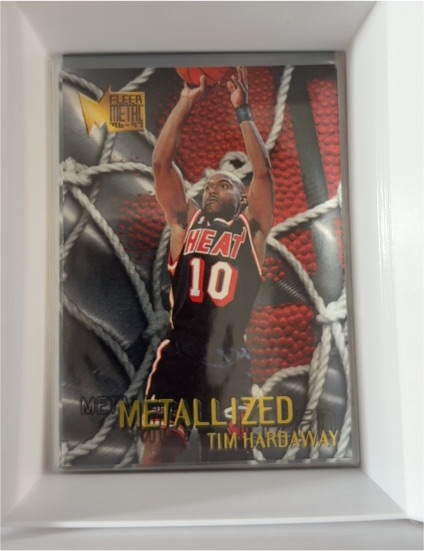 1996-97 Fleer Metal #125 Tim Hardaway — front