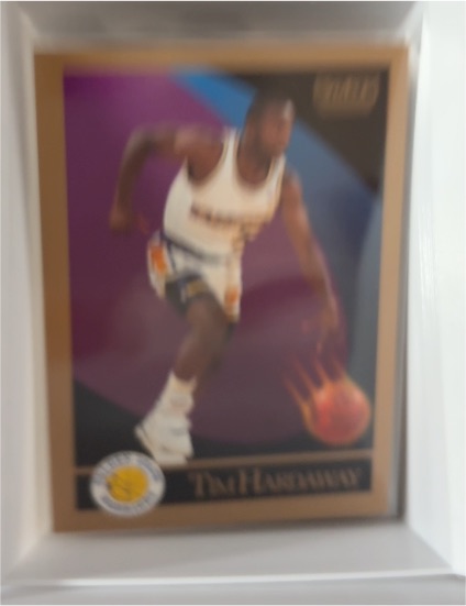 1990 SkyBox #95 Tim Hardaway Rookie Card — front
