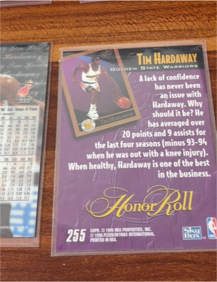 1995-96 Skybox Premium #255 Tim Hardaway — front