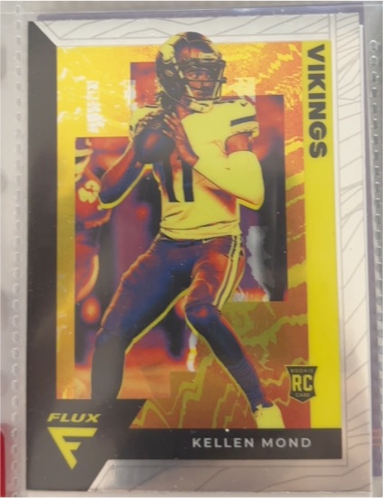 2021 Panini Chronicles Flux Rookies #FX-6 Kellen Mond — front