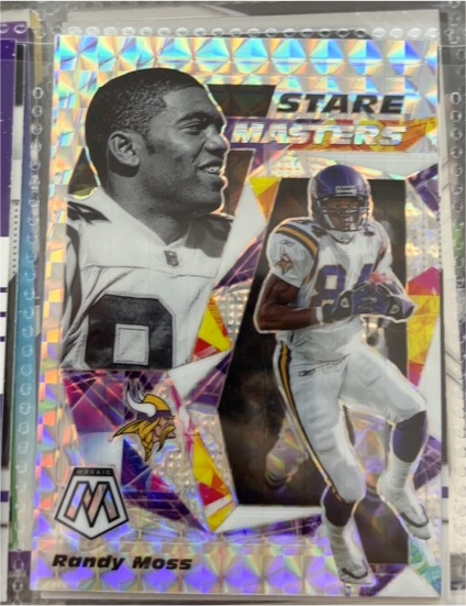 2020 Panini Mosaic Stare Masters #SM12 Randy Moss — front