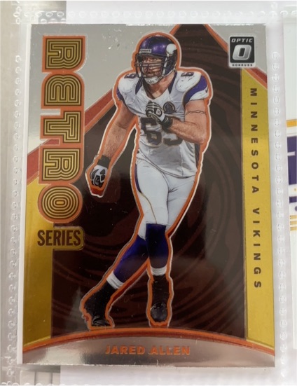 2020 Panini Donruss Optic Retro Series #RS-JA Jared Allen — front