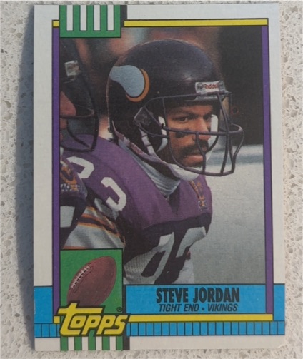 1990 Topps #112 Steve Jordan — front