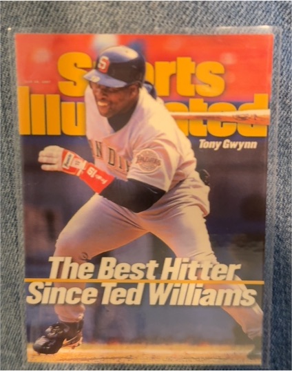 1997 Sports Illustrated July 28 Tony Gwynn Best Hitter Since Ted Williams — front