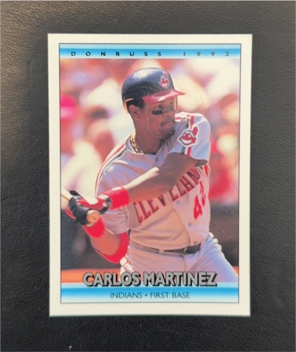 1992 Donruss #521 Carlos Martinez — front
