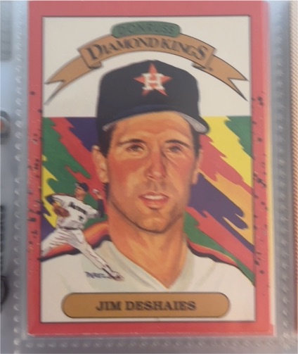 1989 Donruss Diamond Kings #7 Jim Deshaies — front