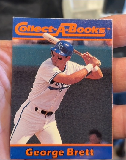 1990 CMC Collect-A-Books #21 George Brett — front