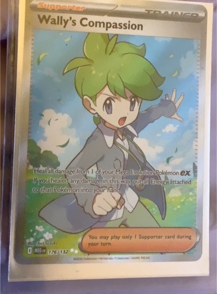 2025 Pokémon Mega Evolution #176 Wally's Compassion — front