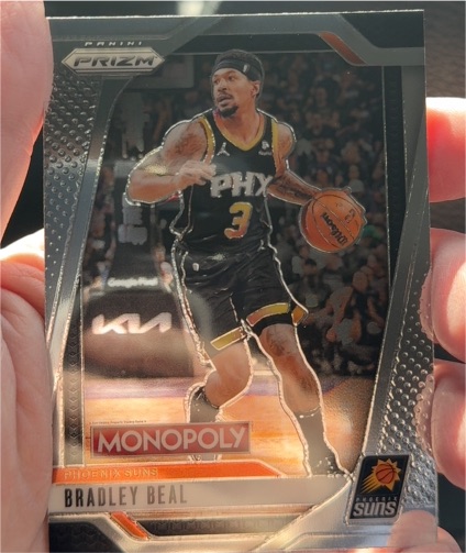 2024-25 Panini Prizm Monopoly #78 Bradley Beal — front