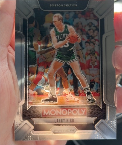 2024-25 Panini Prizm Monopoly #LEG3 Larry Bird — front