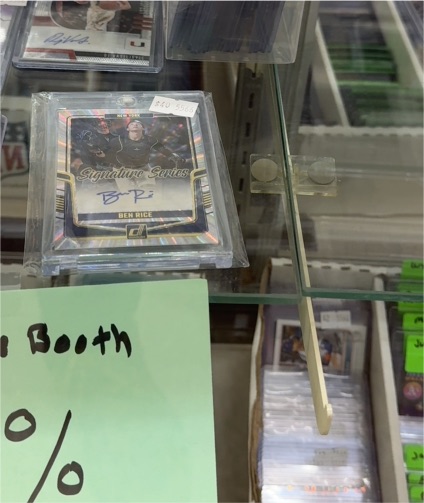 2022 Donruss Signature Series Ben Rice — front
