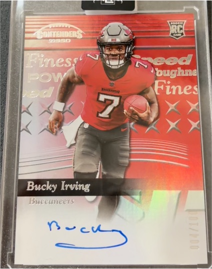 2024 Panini Contenders 1999 Speed Red #CS-BIG Bucky Irving — front