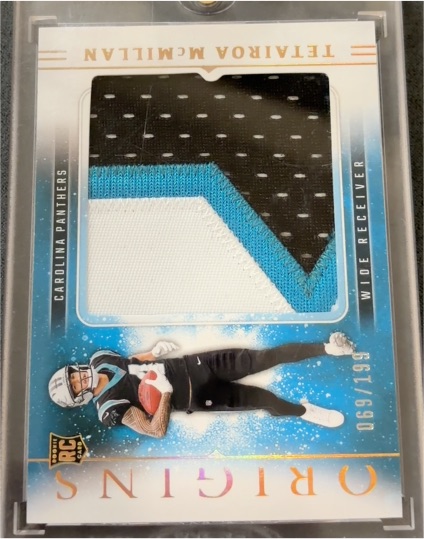 2025 Panini Origins #RJY-TMN Tetairoa McMillan — front
