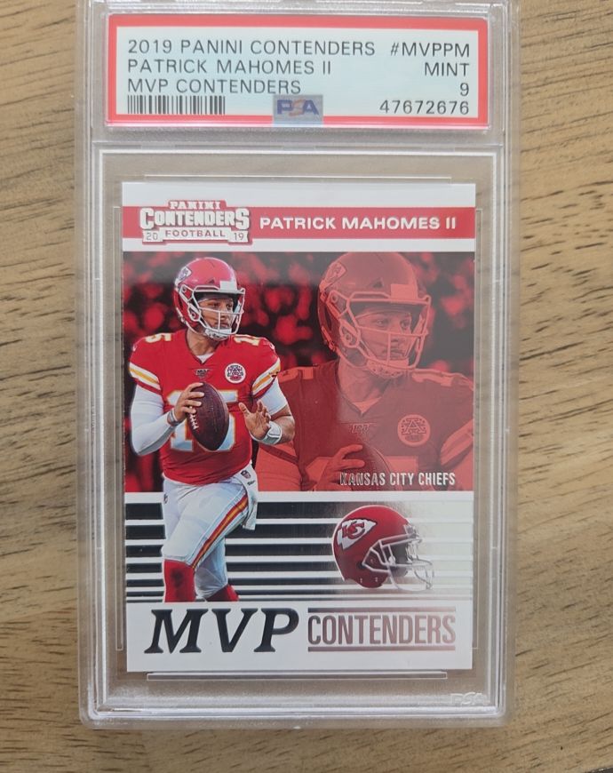 2019 Panini Contenders #MVPPM Patrick Mahomes II — front