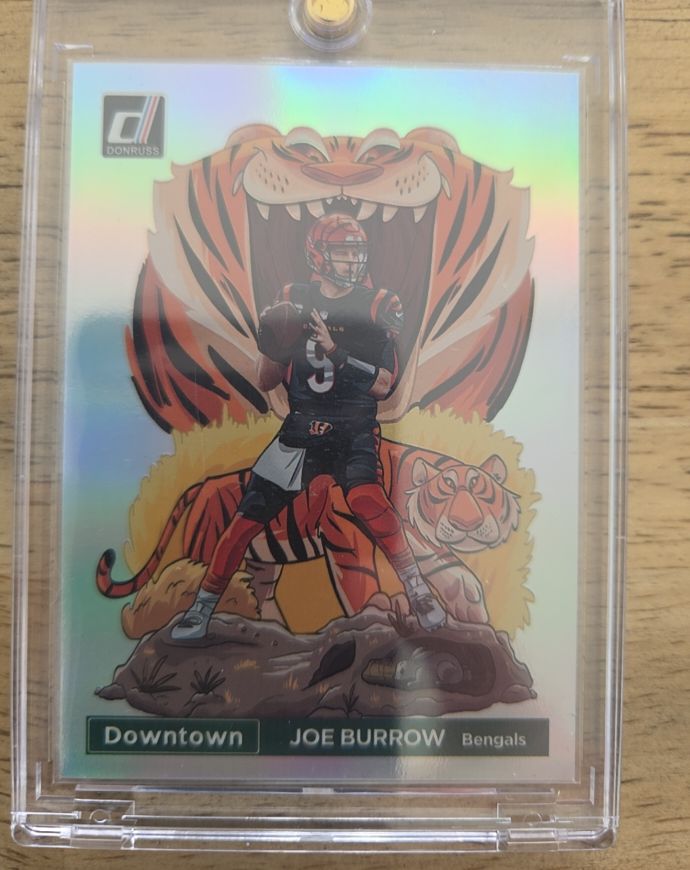 2022 Donruss Downtown #DT-JB Joe Burrow — front