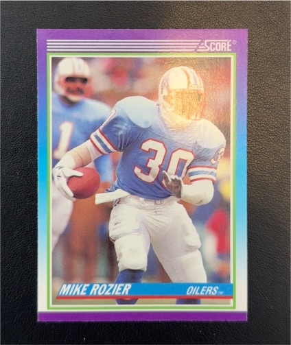 1990 Score #441 Mike Rozier Houston Oilers — front