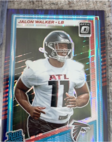 2025 Panini Donruss Optic #290 Jalon Walker — front